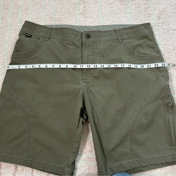 Kuhl Olive Hike Shorts Size 40 Outdoors Hiking Camping Shorts - Picture 12 of 14